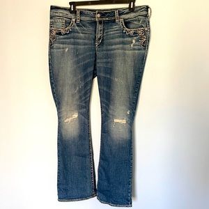 Silver SUKI FLAP cut, like new!